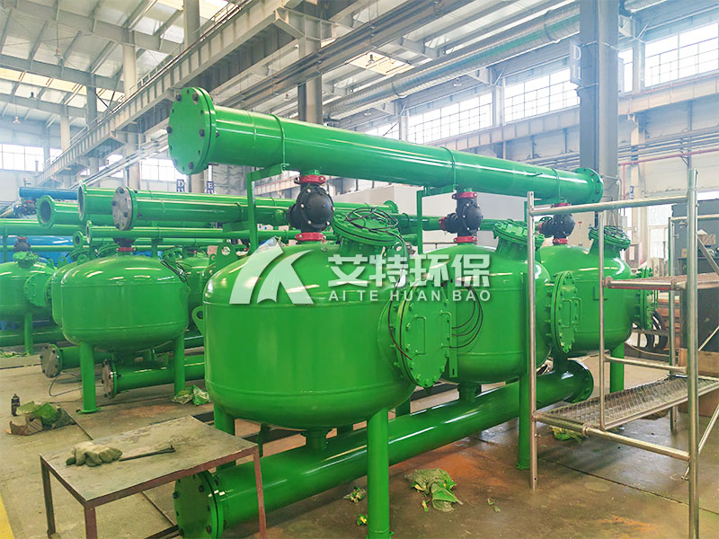 旁滤浅层砂过滤器：应用在某氯碱化工循环水场中提高水资源综合利用率